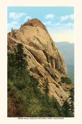 Diario d'epoca Moro Rock, Parco nazionale di Sequoia, California - The Vintage Journal Moro Rock, Sequoia National Park, California