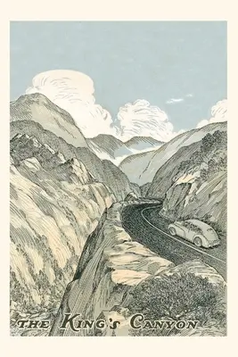 Diario d'epoca Poster del King's Canyon - Vintage Journal King's Canyon Poster