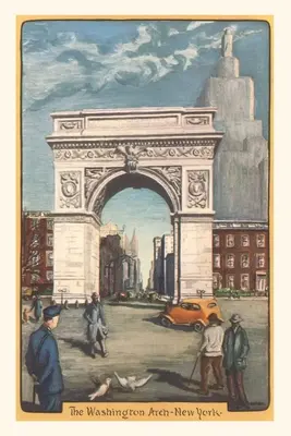 Diario d'epoca Arco di Washington, New York - Vintage Journal Washington Arch, New York City