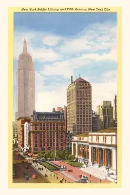 Gazzetta d'epoca Biblioteca pubblica, New York City - Vintage Journal Public Library, New York City