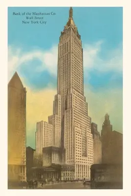 Gazzetta d'epoca Bank of Manhattan, Wall Street - Vintage Journal Bank of Manhattan, Wall Street