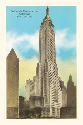 Diario d'epoca Bank of Manhattan, New York - Vintage Journal Bank of Manhattan, New York City
