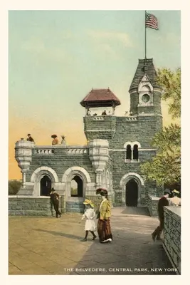 Vintage Journal Il Belvedere, Central Park, New York City - Vintage Journal The Belvedere, Central Park, New York City