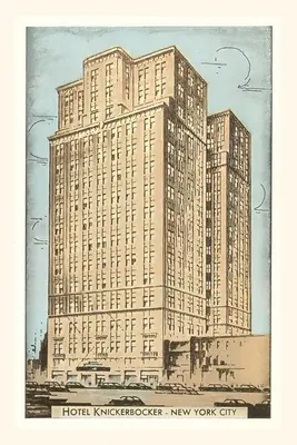Diario d'epoca Hotel Knickerbocker, New York City - Vintage Journal Hotel Knickerbocker, New York City