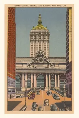 Diario d'epoca Grand Central Station, esterno - Vintage Journal Grand Central Station, Exterior