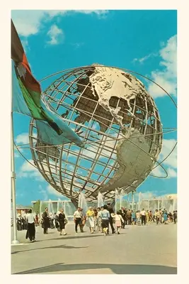 Diario d'epoca Unisfero dell'Esposizione Universale - Vintage Journal Worlds Fair Unisphere