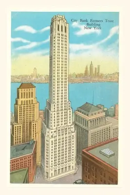 Diario d'epoca Banca della città, Farmers Trust, New York City - Vintage Journal City Bank, Farmers Trust, New York City