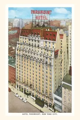 Diario d'epoca Paramount Hotel, New York City - Vintage Journal Paramount Hotel, New York City