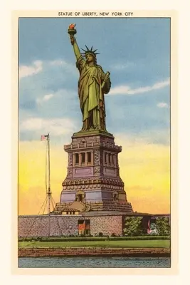 Diario d'epoca Statua della Libertà, New York City - Vintage Journal Statue of Liberty, New York City