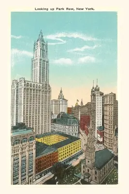 Diario d'epoca Park Row, New York - Vintage Journal Park Row, New York City