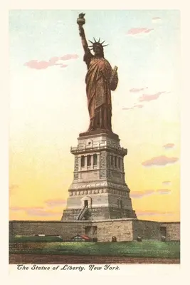 Diario d'epoca Statua della Libertà, New York City - Vintage Journal Statue of Liberty, New York City