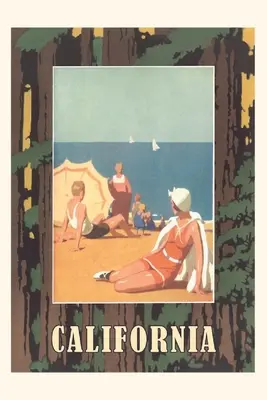 Diario d'epoca Poster di viaggio della California - Vintage Journal California Travel Poster