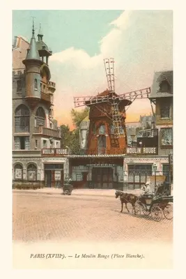 Diario d'epoca Moulin Rouge - Vintage Journal Moulin Rouge