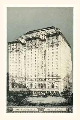 Diario d'epoca Roosevelt Hotel, New York City - Vintage Journal Roosevelt Hotel, New York City