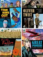 Testi grafici del Progetto X Origini: Banda di libri rosso scuro+, Oxford livello 20: confezione mista da 4 - Project X Origins Graphic Texts: Dark Red+ Book Band, Oxford Level 20: Mixed Pack of 4