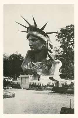 Diario d'epoca Testa della Statua della Libertà, New York - Vintage Journal Statue of Liberty Head, New York