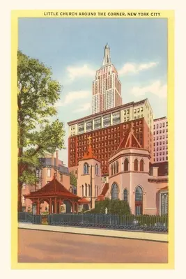 Diario d'epoca Chiesetta dietro l'angolo, New York City - Vintage Journal Little Church around the Corner, New York City
