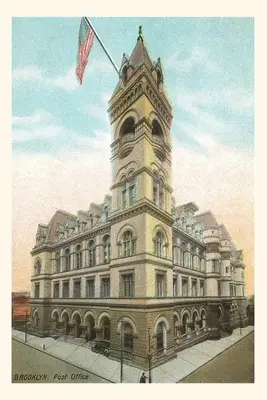 Diario d'epoca Ufficio postale di Brooklyn, New York City - Vintage Journal Brooklyn Post Office, New York City