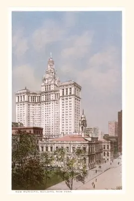 Diario d'epoca Municipal Building, New York City - Vintage Journal Municipal Building, New York City