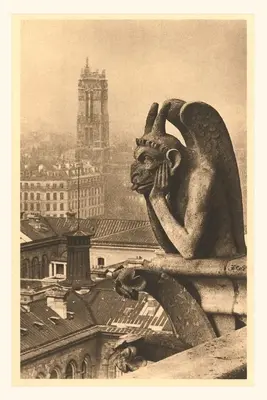 Diario d'epoca Gargoyles on Notre Dame - Vintage Journal Gargoyles on Notre Dame