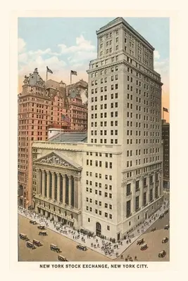 Diario d'epoca Borsa di New York, New York City - Vintage Journal New York Stock Exchange, New York City