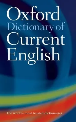 Dizionario Oxford di inglese corrente - Oxford Dictionary of Current English