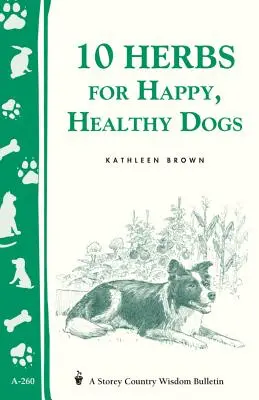 10 erbe per cani sani e felici: Bollettino Storey's Country Wisdom A-260 - 10 Herbs for Happy, Healthy Dogs: Storey's Country Wisdom Bulletin A-260