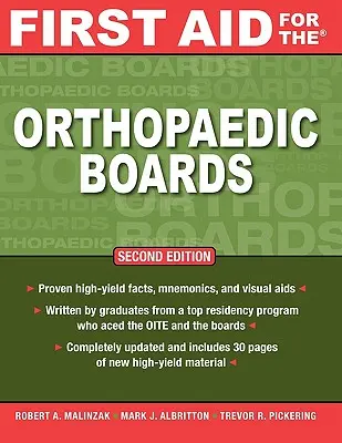 Primo soccorso per le schede ortopediche, seconda edizione - First Aid for the Orthopaedic Boards, Second Edition