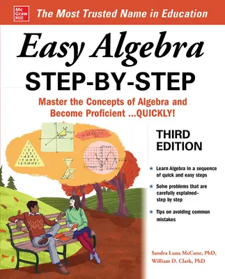 Algebra facile passo dopo passo, terza edizione - Easy Algebra Step-By-Step, Third Edition