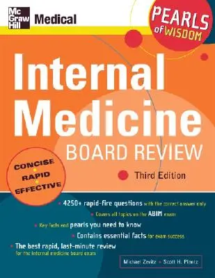 Revisione del consiglio di medicina interna: Perle di saggezza, terza edizione: Perle di saggezza - Internal Medicine Board Review: Pearls of Wisdom, Third Edition: Pearls of Wisdom