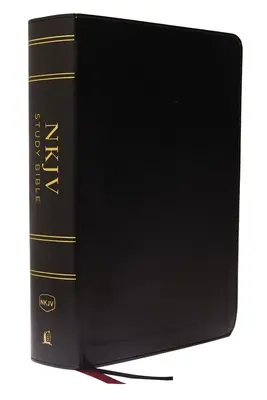 Bibbia da studio NKJV, similpelle, nera, a colori, stampa comfort: La risorsa completa per studiare la Parola di Dio - NKJV Study Bible, Imitation Leather, Black, Full-Color, Comfort Print: The Complete Resource for Studying God's Word
