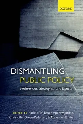 Smantellare la politica pubblica C - Dismantling Public Policy C