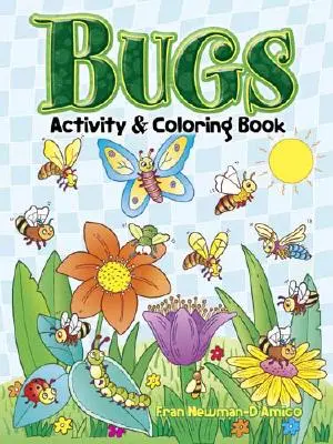 Libro di attività e libri da colorare sugli insetti - Bugs Activity and Coloring Book