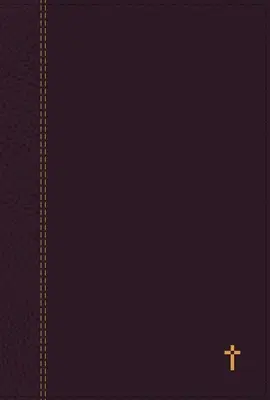 Nasb, Bibbia per lo studio della Grazia e della Verità, stampa grande, pelle-sopravveste, marrone, lettera rossa, 1995, testo indicizzato, stampa comfort - Nasb, the Grace and Truth Study Bible, Large Print, Leathersoft, Maroon, Red Letter, 1995 Text, Thumb Indexed, Comfort Print