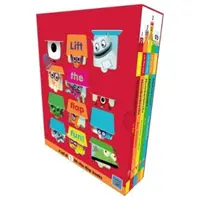 Set di 5 libri sollevabili con i blocchi numerici e i blocchi alfabetici - Numberblocks and Alphablocks 5 Book Lift-the-Flap Set