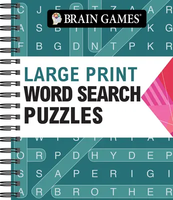 Giochi per il cervello - Ricerca di parole in grande formato (Freccia) - Brain Games - Large Print Word Search (Arrow)