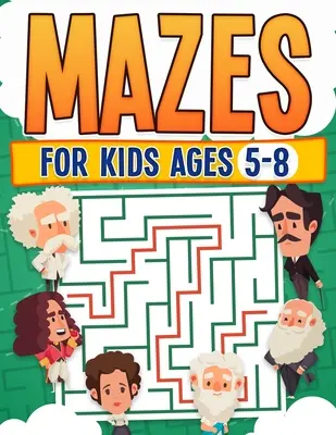 Labirinti per bambini di età compresa tra 5 e 8 anni Libro di attività per bambini Labirinto impegnativo per tutti i livelli Grande stampa Grande regalo in brossura - Mazes For Kids Ages 5-8 Kids Activity Book Challenging Maze Book For All Levels Large Print Great Gift Paperback