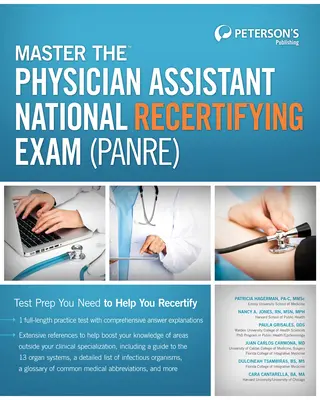 Padroneggiare l'esame di ricertificazione nazionale per assistenti medici (Panre) - Master the Physician Assistant National Recertifying Exam (Panre)