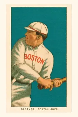 Gazzetta d'epoca Scheda di baseball, Tris Speaker - Vintage Journal Early Baseball Card, Tris Speaker