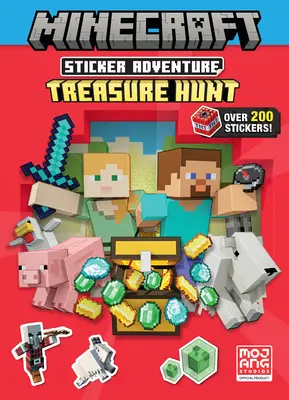 Avventura adesiva di Minecraft: Caccia al tesoro (Minecraft) - Minecraft Sticker Adventure: Treasure Hunt (Minecraft)