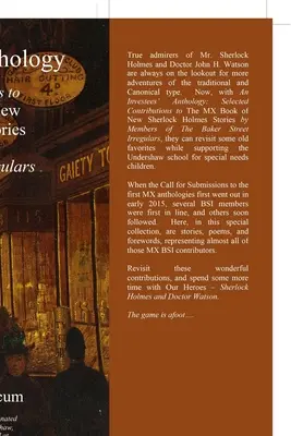 Antologia di Investees: Contributi selezionati al libro MX di nuove storie di Sherlock Holmes da parte di membri degli Irregolari di Baker Street - An Investees' Anthology: Selected Contributions to The MX Book of New Sherlock Holmes Stories by Members of The Baker Street Irregulars