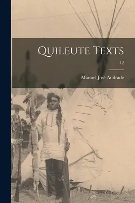 Testi Quileute; 12 - Quileute Texts; 12