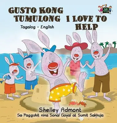Mi piace aiutare: Edizione bilingue inglese tagalog - I Love to Help: Tagalog English Bilingual Edition