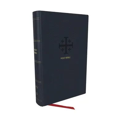 Nkjv, Bibbia di riferimento con fine dei versi, formato personale a stampa grande, pelle morbida, blu, lettere rosse, indicizzazione del pollice, stampa comfort: Sacra Bibbia, Nuova Bibbia di Re Giacomo - Nkjv, End-Of-Verse Reference Bible, Personal Size Large Print, Leathersoft, Blue, Red Letter, Thumb Indexed, Comfort Print: Holy Bible, New King James
