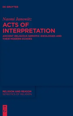 Atti di interpretazione - Acts of Interpretation