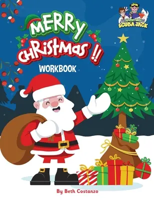 Quaderno di attività natalizie per bambini 2-6 - Christmas Activity Workbook for Kids 2-6