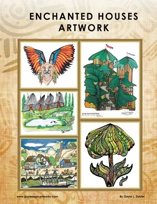 Opere d'arte delle case incantate - Enchanted Houses Artwork