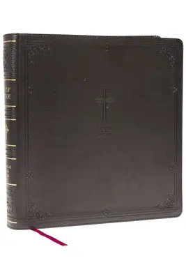 Nabre XL, edizione cattolica, pelle morbida, nero, stampa comfort: Sacra Bibbia - Nabre XL, Catholic Edition, Leathersoft, Black, Comfort Print: Holy Bible