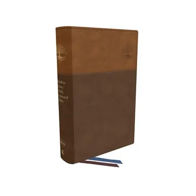 Nkjv, Bibbia devozionale quotidiana di Matthew Henry, pelle morbida, marrone, lettere rosse, stampa comfort: 366 devozioni quotidiane di Matthew Henry - Nkjv, Matthew Henry Daily Devotional Bible, Leathersoft, Brown, Red Letter, Comfort Print: 366 Daily Devotions by Matthew Henry