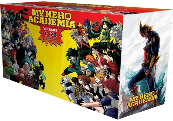My Hero Academia Box Set 1: include i volumi da 1 a 20 con il premio - My Hero Academia Box Set 1: Includes Volumes 1-20 with Premium